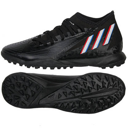 Czarne buty piłkarskie turfy Adidas Predator Edge.3 TF GX2628