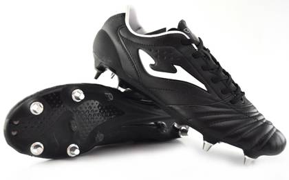 Czarne buty piłkarskie wkręty Joma Aguila Pro 801 SG