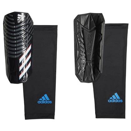 Czarne nagolenniki piłkarskie ochraniacze adidas Predator SG LGE H65529