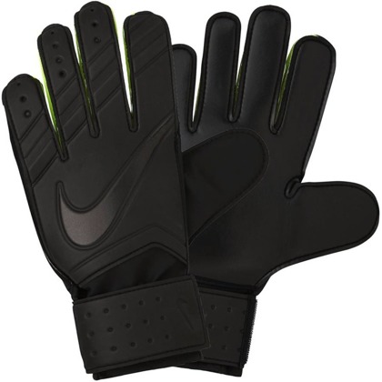 Czarne rękawice bramkarskie Nike Jr GS0331-011 rozmiar 4