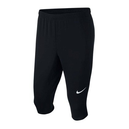Czarne spodnie 3/4 dresowe treningowe Nike Academy 893808-010 Junior