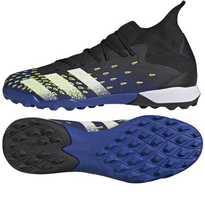 Czarno-granatowe buty piłkarskie turfy Adidas Predator Freak.3 TF FY0623