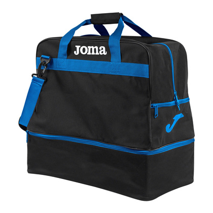 Czarno-niebieska torba sportowa Joma Grande Training III 400007.107 r.L