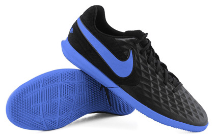 Czarno-niebieskie buty Nike Tiempo Legend Club IC AT6110-004