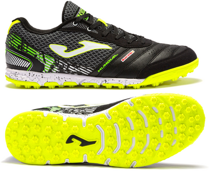 Czarno-seledynowe buty turfy Joma Mundial 2201 MUNW2201TF
