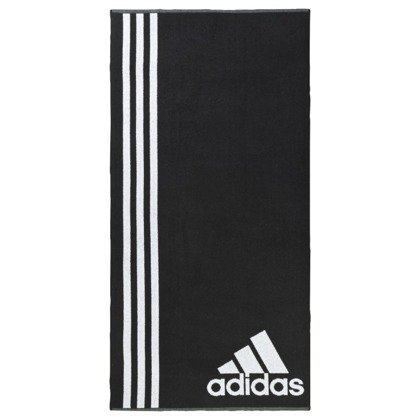 Czarny sportowy ręcznik Adidas Towel AB8008 140x80 cm