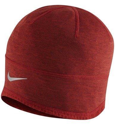 Czerwona czapka jednostronna z polarem Nike Team Performance Beanie AQ8290-265