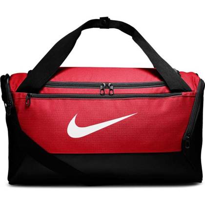 Czerwona torba Nike Brasilia Duffel BA5957 657 - rozmiar S