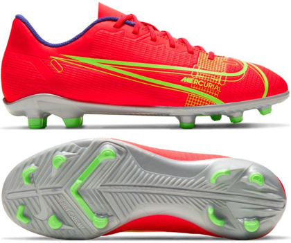 Czerwone buty piłkarskie Nike Mercurial Vapor 14 Club CV0823-600