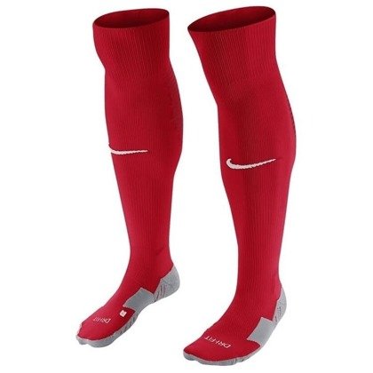 Czerwone getry piłkarskie Nike matchfit SX5730-657