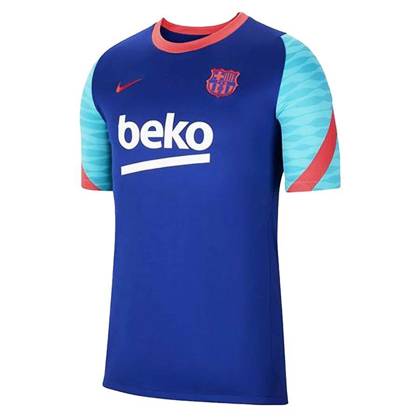 Granatowa koszulka Nike FC Barcelona Strike CW1698-456 - Junior