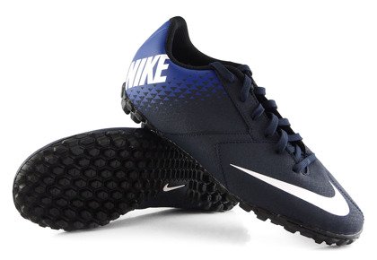 Granatowe buty piłkarskie na orlik Nike Bombax TF 826486-414