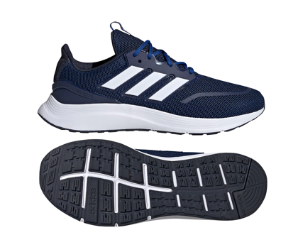 Granatowo-białe buty do biegania lifestyle Adidas Energyfalcon EE9845