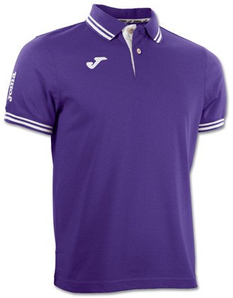 Koszulka polo Joma Combi 3007S13.55 fioletowo-biała