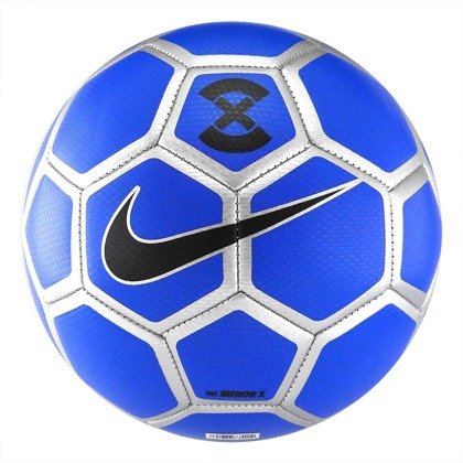 Niebieska Piłka nożna halowa Nike Futsal Menor X SC3039-410 - rozmiar 4