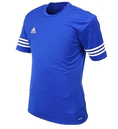 Niebieska koszulka sportowa Adidas Entrada 14 F50491 Junior