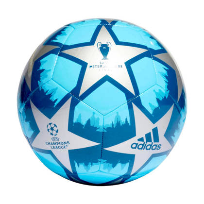 Niebieska piłka nożna Adidas finale 22 UCL Club Saint Petersburg Liga Mistrzów H57817