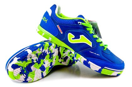 Niebieskie buty piłkarskie na halę Joma Top Flex 2004 TOPS.2004.IN