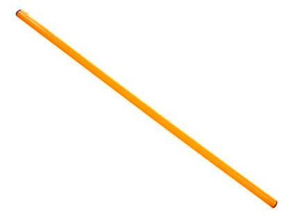 Pomarańczowa laska tyczka treningowa Vitasport VS19 SPR-25100O - 100cm