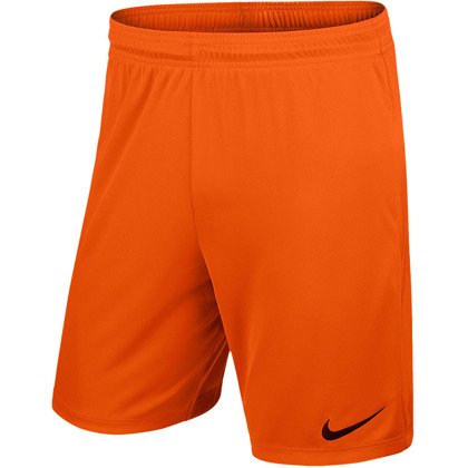 Pomarańczowe spodenki piłkarskie szorty Nike Park II 725988-815 Junior