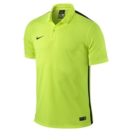 Seledynowo-czarna koszulka polo Nike Challenge 644659-715