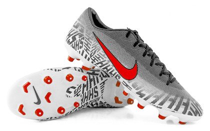 Szare buty piłkarskie Nike Mercurial Vapor Academy Neymar FG/MG AO2896-170