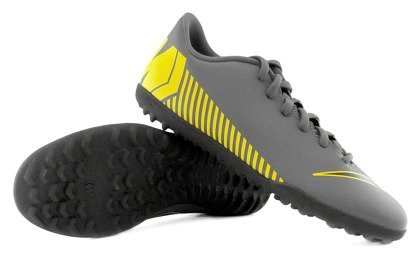 Szare buty piłkarskie na orlik Nike Mercurial Vapor Club TF AH7355-070 JR