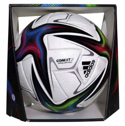 Wielokolorowa piłka nożna Adidas Conext 21 OMB FIFA GK3488 - rozmiar 5