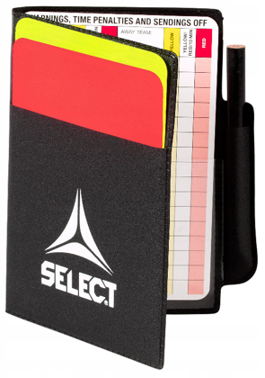 Zestaw sędziowski Select kartki + notes + ołówek