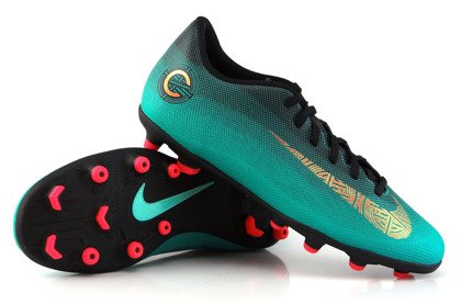 Zielone buty piłkarskie Nike Mercurial Vapor Club MG AJ3723-390