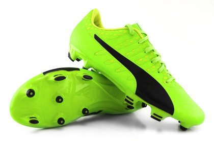 Zielone buty piłkarskie Puma evoPower Vigor 4 FG Ultra