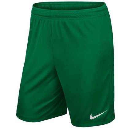 Zielone spodenki piłkarskie Nike Park 725887-302