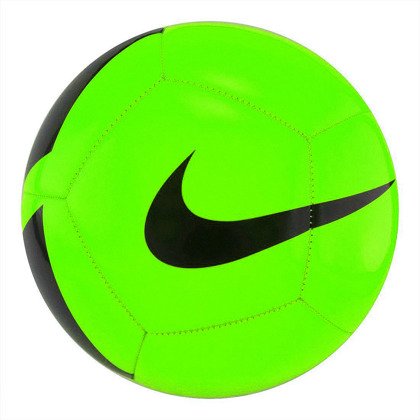 Zielono-czarna piłka Nike Pitch Team SC3166-336 r3