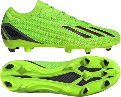 Zielono-czarne buty korki Adidas X Speedportal.3 GW8455