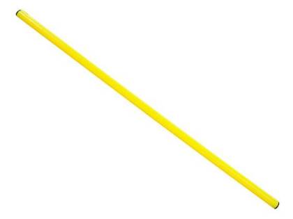 Żółta laska tyczka treningowa SPR-25100Y - 100cm