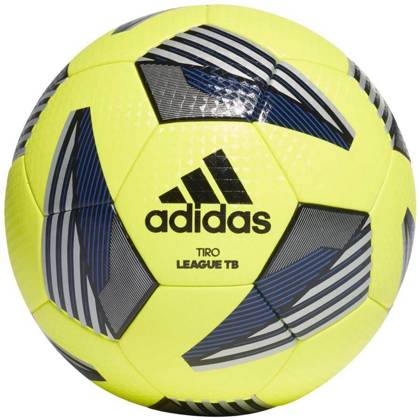 Żółto-czarna piłka nożna Adidas Tiro League TB FS0377 - rozmiar 4