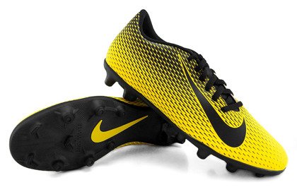 Żółto-czarne buty piłkarskie Nike Bravata FG 844436-701